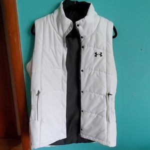 Under Armour White Puffer Vest